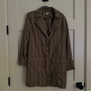Anthropologie Pilcro Belted Blazer Dress